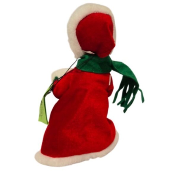 Annalee Dolls Mobilitee 1963 Vintage Mrs Claus Eyes Closed with  Muff - NWT - Picture 6 of 9